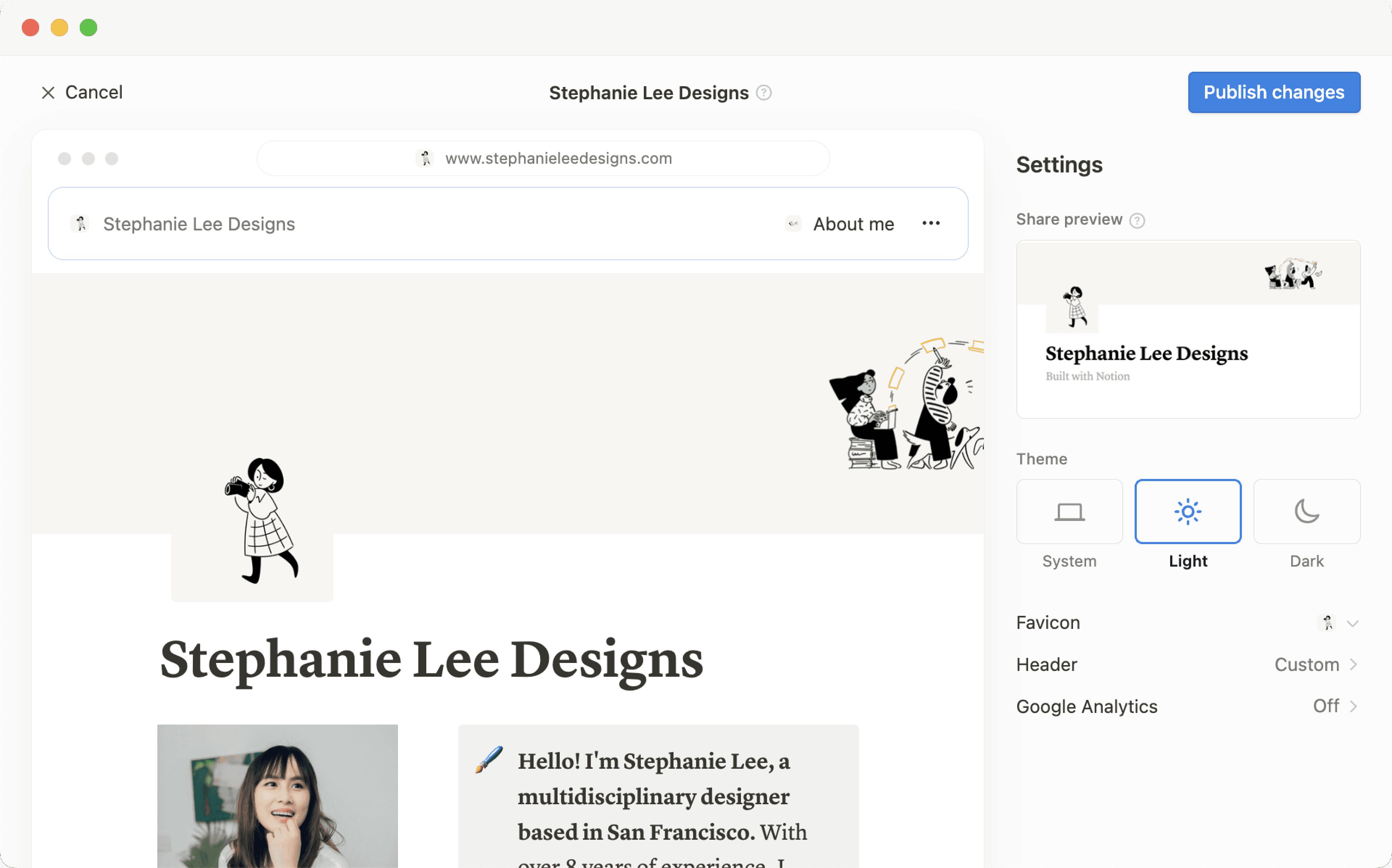 hc: site editor hero