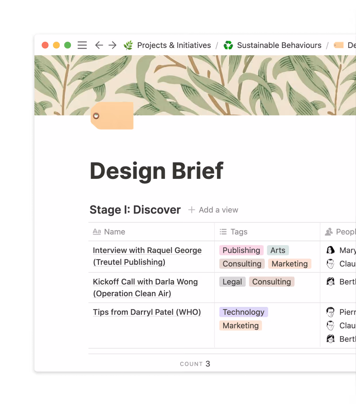 Die Vorlagen helfen neuen Team-Mitgliedern, schnell zu lernen, wie die Projekte verwaltet werden.