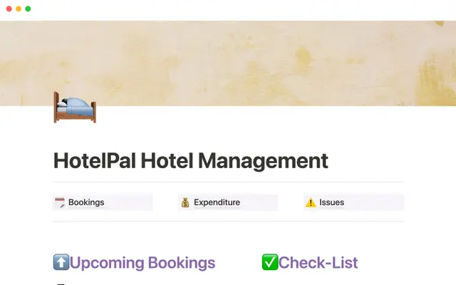 HotelPal hotel management